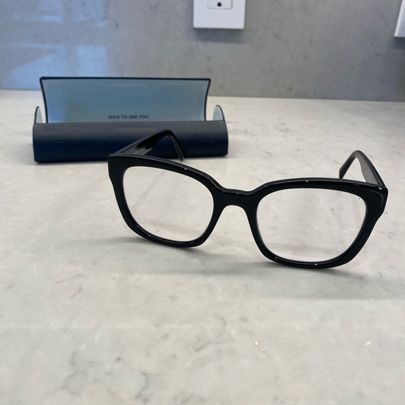 Warby Parker Aubrey Glasses with Blue Light Lenses - Picture 3 of 8